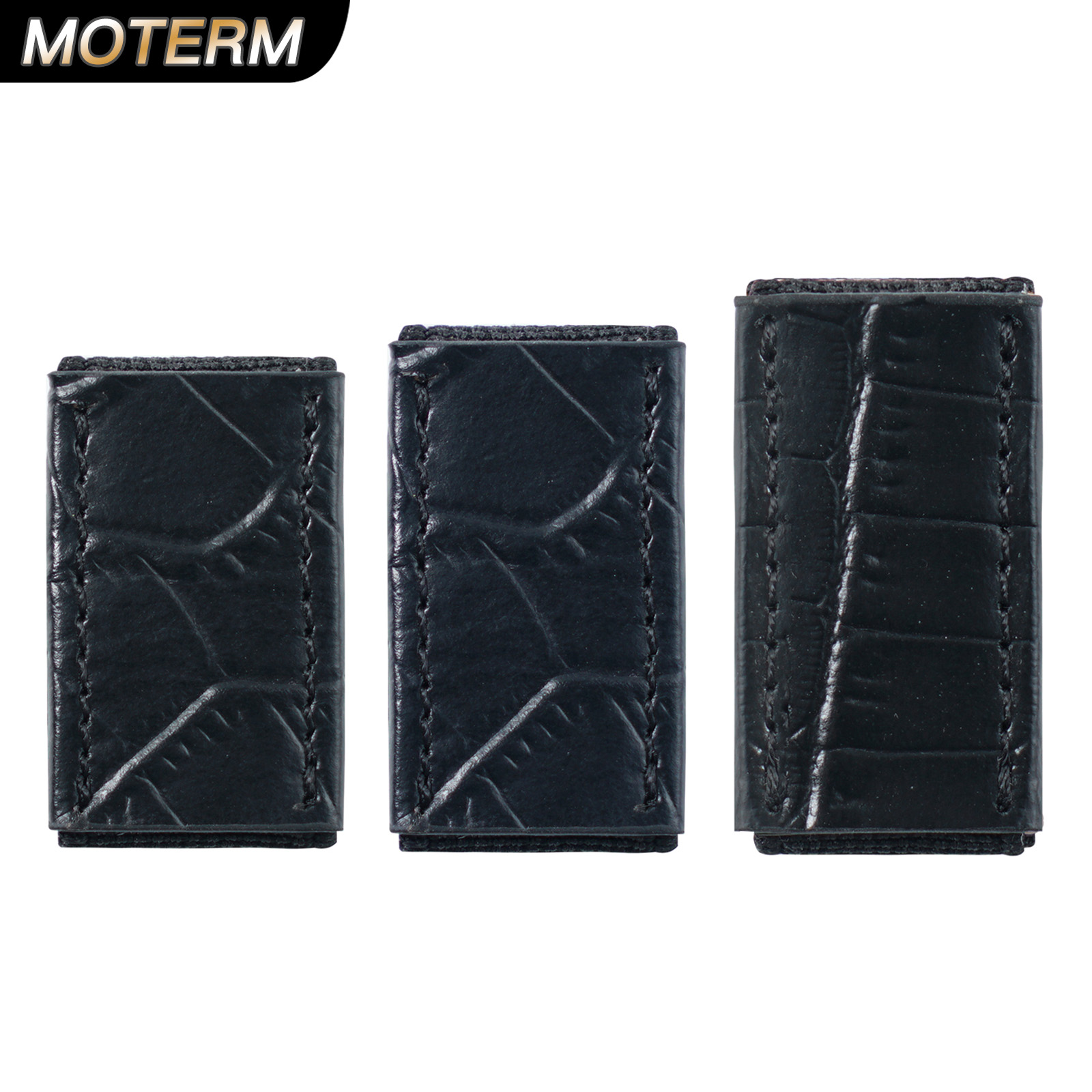 Vintage Leather Journal Notebook - Moterm Pelle Penloop Matita elastica con