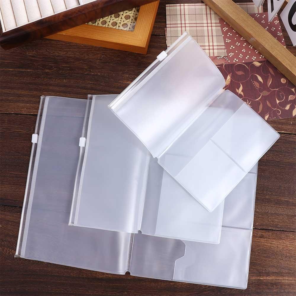 Vintage Leather Journal Notebook - Portaoggetti per Midori Travelers Pocket borsa