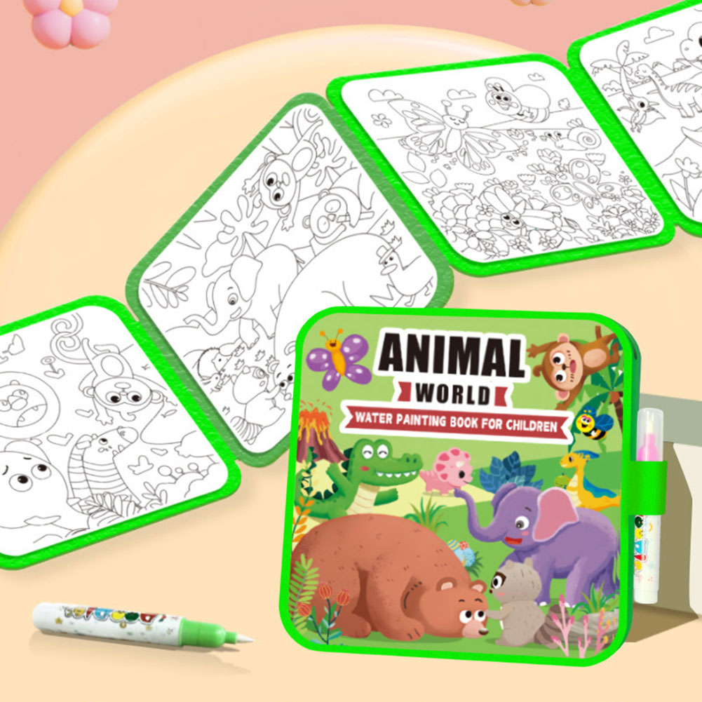 Libri da colorare per bambini  - Reusable Water Magic Coloring Book recensione e prezzo