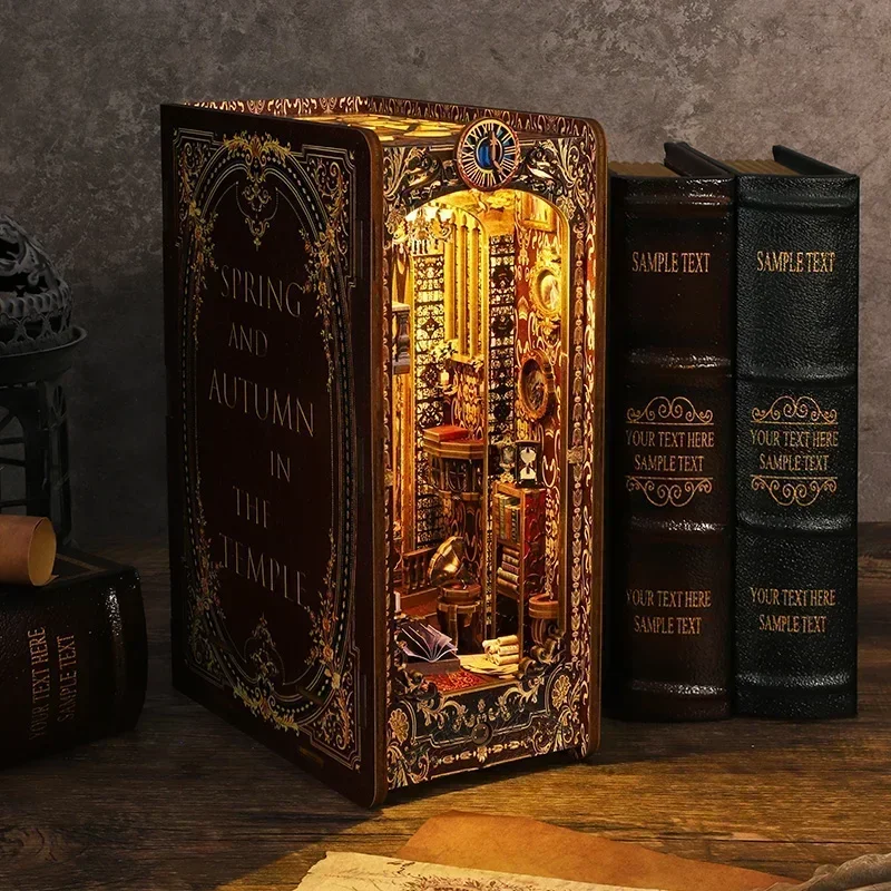 Kit Fai-da-Te per Inserti in L - Diy Wooden Book Nook Kit Shelf Insert recensione e prezzo